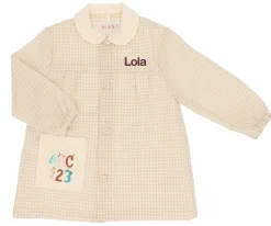 Colecciones Vuelta Al Cole^Tutete Textil Babi Seber con Botones Funny Letters Personalizable