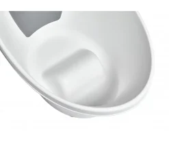 Bañeras Bebé^Shnuggle Bath Bañera Shnuggle Blanca Respaldo Gris Estrellitas