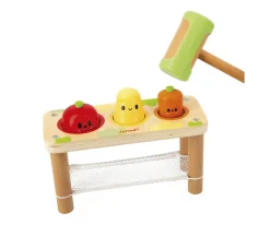Juguetes Para Niños De 18 Meses^Janod Banco Martillo Verduras