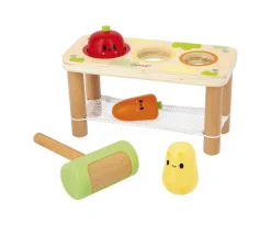 Juguetes Para Niños De 18 Meses^Janod Banco Martillo Verduras