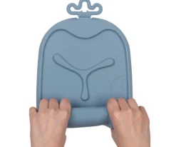 Outlet Bandeja Silicona Roll + Go con Cuchara Ocean Baby Led Weaning|Comer Al Aire Libre