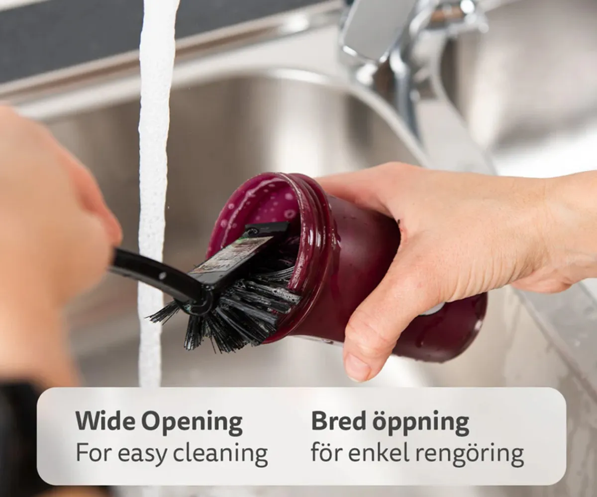 Biberones^Herobility Biberón Anticólico Iron Blue 340ml