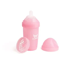 Biberones^Herobility Biberón Anticólico Rosa 240ml