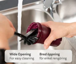 Biberones^Herobility Biberón Anticólico Iron Blue 240ml