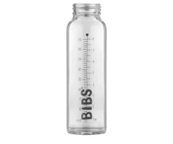 Biberones^BIBS Biberón Cristal Blush 225ml + Fundas Biberón Large