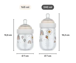 Biberones^Mepal Biberón Mio Little Goose 165 ml