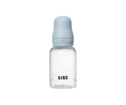 Biberones^BIBS Biberón Plástico Látex Baby Blue 150ml