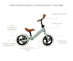 Hot Bicicleta Equilibrio Premium Pink Niños Juguetes Niños 3 Años|Juguetes Niños 4 Años