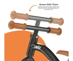 Clearance Bicicleta sin Pedales Yvelo Junior Air Negra Niños Juguetes Para Niños De 18 Meses|Bicicletas Para Niños