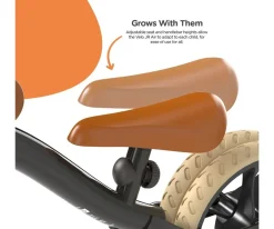 Clearance Bicicleta sin Pedales Yvelo Junior Air Negra Niños Juguetes Para Niños De 18 Meses|Bicicletas Para Niños