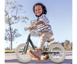 Bicicleta sin Pedales Yvelo Classic Negra Niños Juguetes Para Niños De 18 Meses|Juguetes Para Niños De Un Año