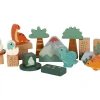 Juguetes Para Niños De Un Año^small foot Bloques de Construcción de Madera Dino
