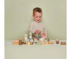 Hot Bloques de Construcción Little Farm FSC Niños Juguetes Montessori|Juguetes Para Niños De 18 Meses