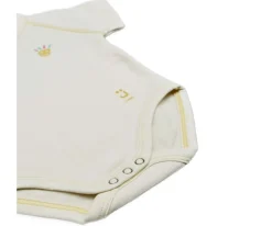 Ropa Infantil^J BIMBI Body Bebé (0-36meses) Manga Corta Warm Cream