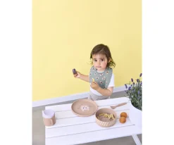 Bol Antideslizante Eco Tiny Team Cat Baby Led Weaning|Vajilla Infantil