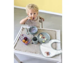 Outlet Bol Antideslizante Eco Tiny Team Dog Vajilla Infantil|Baby Led Weaning
