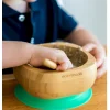 Vajilla Infantil^Ecorascals Bol Bambú Rosa Eco con Cuchara