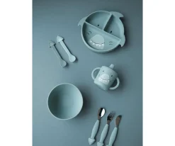 Vajilla Infantil^Trixie Bol con Ventosa Silicona Mr. Shark