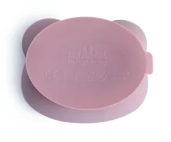 Vajilla Infantil^We Might Be Tiny Bol con Ventosa y Tapa Oso Dusty Rose
