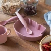 Online Bol de Silicona Fanto Vintage Rose Vajilla Infantil|Baby Led Weaning