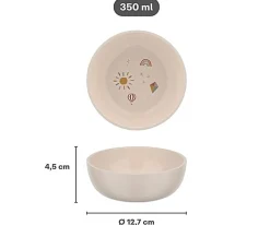 Vajilla Infantil^Mepal Bol Infantil Mio Sunshine & Rainbow
