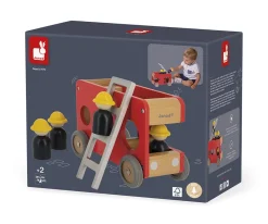 Juguetes Para Niños De Un Año^Janod Bolid Camión De Bomberos