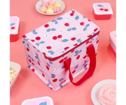 Bolsas Térmicas^A Little Lovely Company Bolsa Almuerzo Térmica Cherries Personalizable