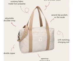 Bolsos Carro Bebé^Kidzroom Bolsa Canastilla Care Milan Thinking Little Thoughts