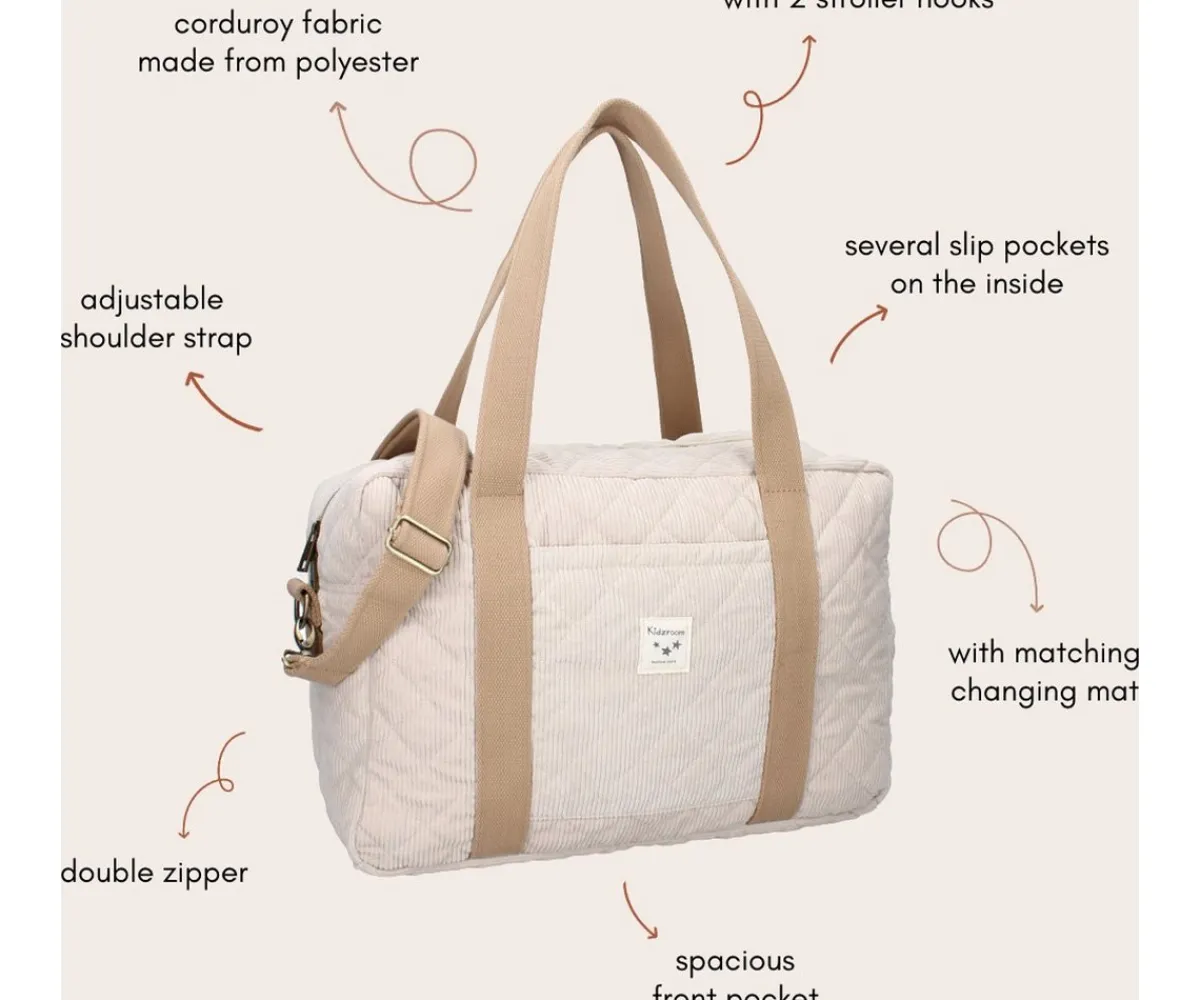 Bolsos Carro Bebé^Kidzroom Bolsa Canastilla Care Milan Thinking Little Thoughts