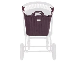 Bolsas Hospital Bebé^Pasito a Pasito Bolsa Canastilla Cherry Velvet