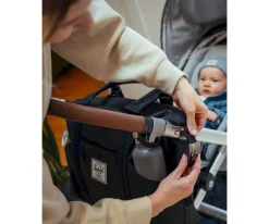 Bolsos Carro Bebé^Herschel Bolsa Canastilla con Cambiador Strand Duffle Black
