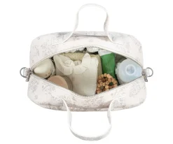 New Bolsa Canastilla Toile de Jouy Crema Niños Bolsas Hospital Bebé|Bolsos Carro Bebé