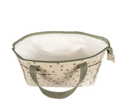 Discount Bolsa de Aseo Corazones Poppy Moss Niños Neceseres|Aseo Bebé Y Niños