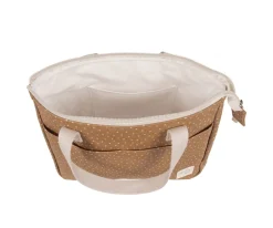 Discount Bolsa de Aseo Lunares Poppy Canela Niños Neceseres|Aseo Bebé Y Niños