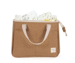 Discount Bolsa de Aseo Lunares Poppy Canela Niños Neceseres|Aseo Bebé Y Niños