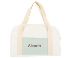 Bolsas De Deporte^Cristina de Jos'h Bolsa de Deporte Rainbow Dots Verde Personalizable