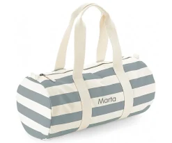 Bolsas De Deporte^Tutete Textil Bolsa Deporte Nautical Natural-Grey Personalizable