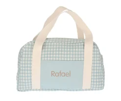 Bolsas De Deporte^Cristina de Jos'h Bolsa Deporte Vichy Verde Personalizable