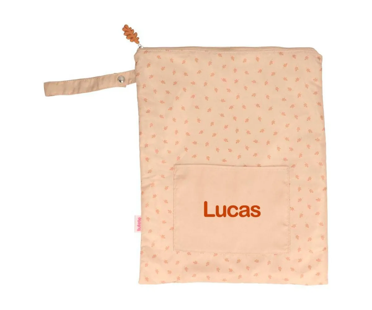 Clearance Bolsa Impermeable Grande Leaves Sand Personalizable Colecciones Vuelta Al Cole|Bolsas Impermeables