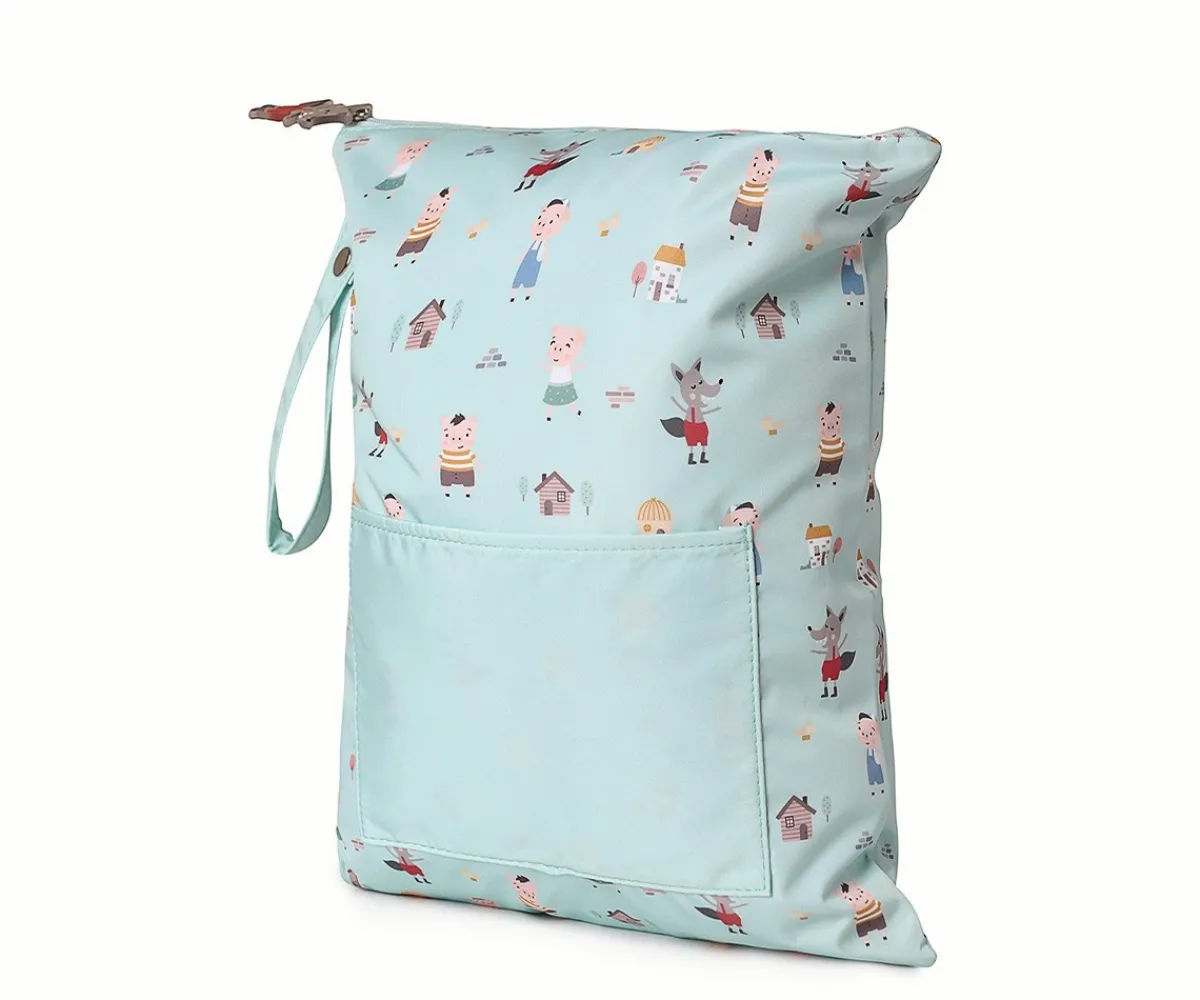 Online Bolsa Impermeable Grande The Three Little Pigs Personalizable Bolsas Impermeables|Colecciones Vuelta Al Cole