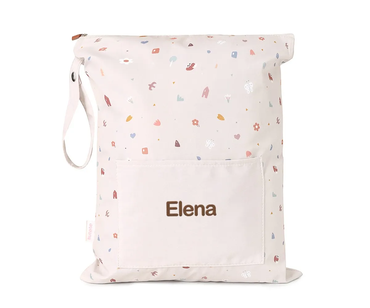 Sale Bolsa Impermeable Grande Geometric Nature Personalizable Colecciones Vuelta Al Cole|Bolsas Impermeables