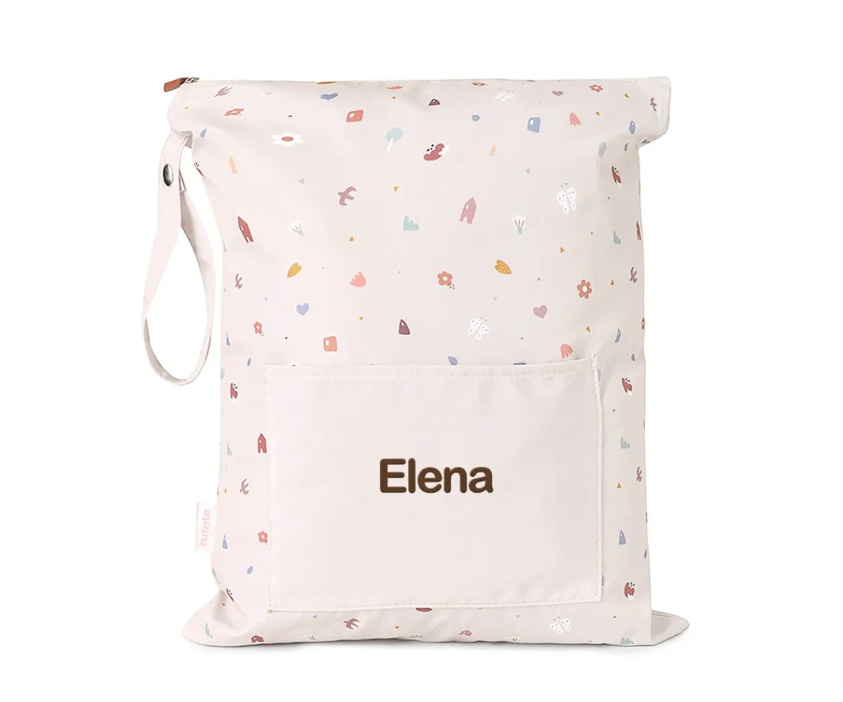 Sale Bolsa Impermeable Grande Geometric Nature Personalizable Colecciones Vuelta Al Cole|Bolsas Impermeables