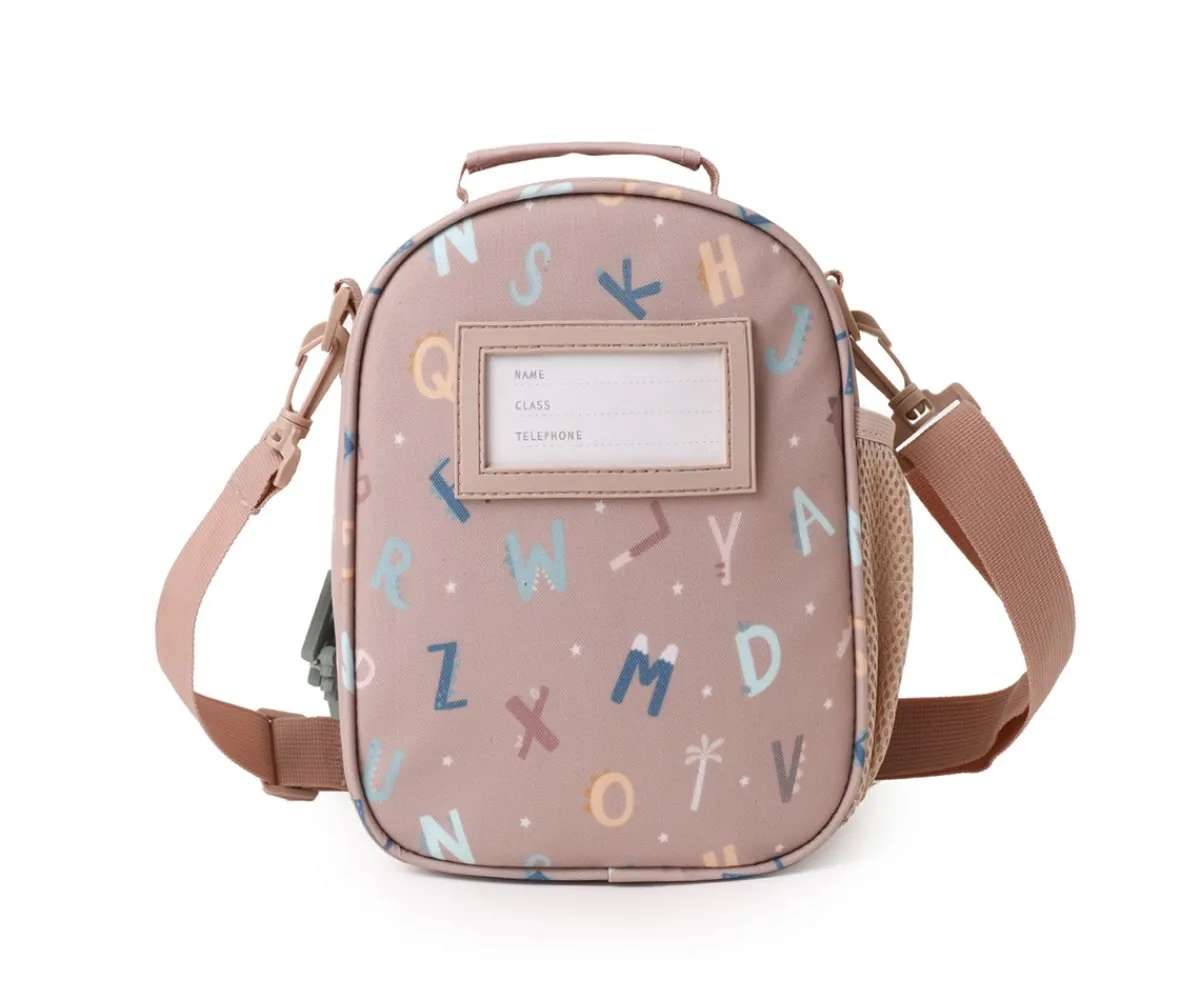 Online Bolsa Merienda Térmica 3D Funny Letters Personalizable Bolsas Merienda|Colecciones Vuelta Al Cole