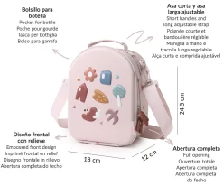Bolsa Merienda Térmica 3D Geometric Nature Personalizable Bolsas Térmicas|Colecciones Vuelta Al Cole