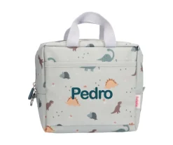 New Bolsa Merienda Térmica Dinos World Personalizable Colecciones Vuelta Al Cole|Bolsas Merienda Personalizadas