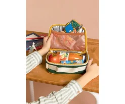 Bolsa Merienda Térmica Elsa Azul Eléctrico Bolsas Merienda|Bolsas Térmicas