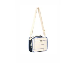 New Bolsa Merienda Térmica Elsa Azul Beige Bolsas Merienda|Bolsas Térmicas
