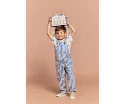 New Bolsa Merienda Térmica Elsa Azul Beige Bolsas Merienda|Bolsas Térmicas