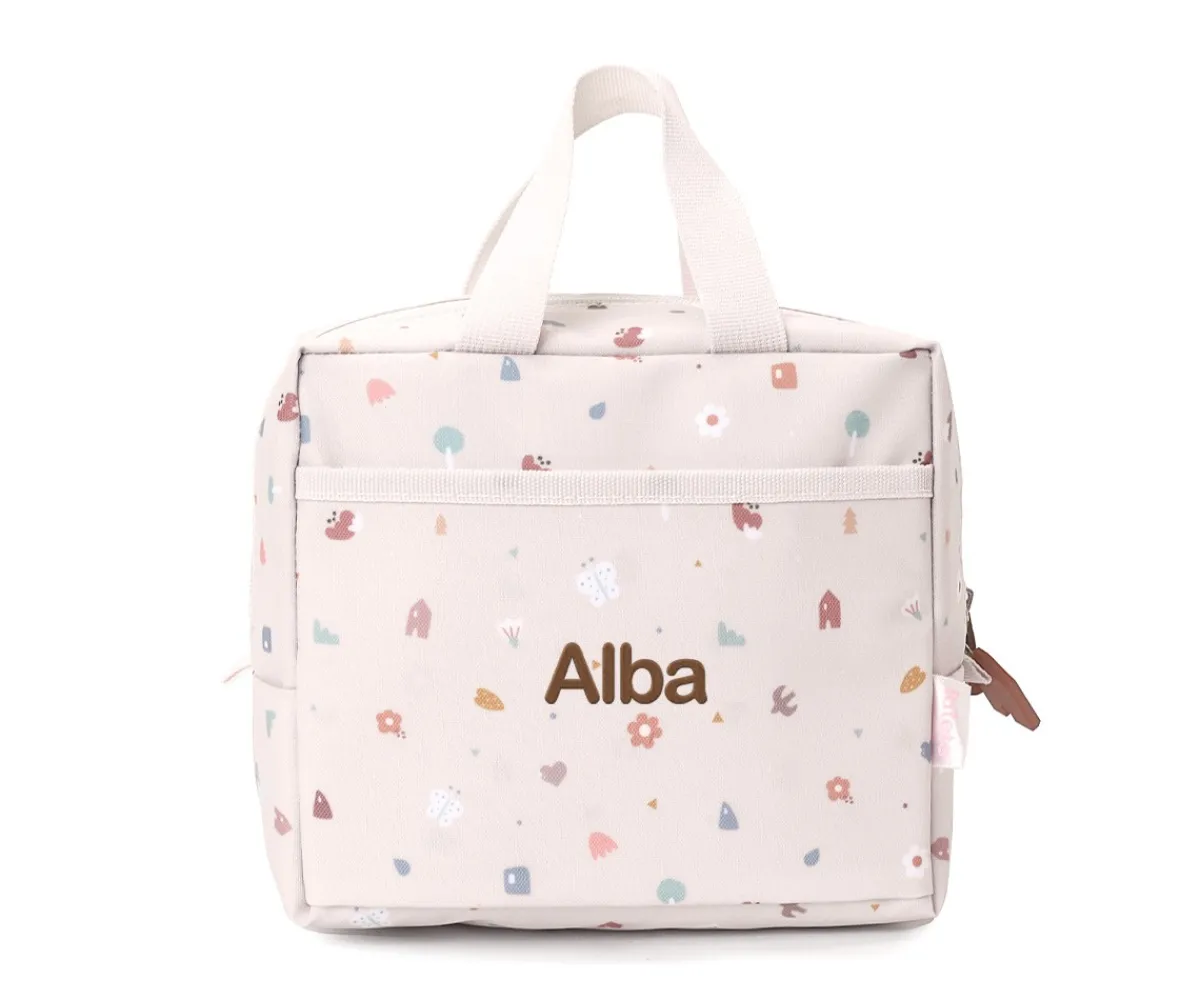Online Bolsa Merienda Térmica Geometric Nature Personalizable Bolsas Merienda Personalizadas|Colecciones Vuelta Al Cole