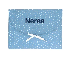 Cambiadores Para Bebés^Cristina de Jos'h Bolsa para Muda Mini Star Azul Personalizable